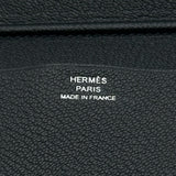エルメス HERMES アジェンダヴィジョンⅡ K刻印 ブラック シルバー金具 シェーブル レディース 手帳カバー