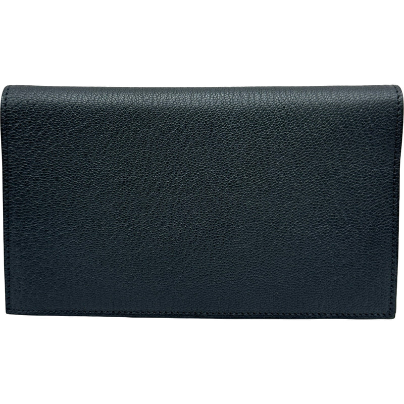エルメス HERMES アジェンダヴィジョンⅡ K刻印 ブラック シルバー金具