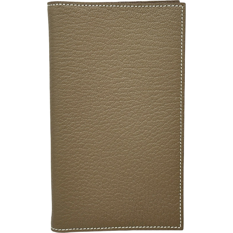 エルメス HERMES アジェンダヴィジョンⅡ W刻印 エトゥープ シルバー