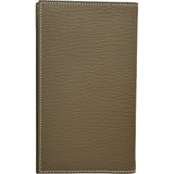 エルメス HERMES アジェンダヴィジョンⅡ W刻印 エトゥープ シルバー金具 シェーブル レディース 手帳カバー
