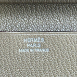 エルメス HERMES アジェンダヴィジェンⅡ B刻印 エトゥープ シルバー金具 シェーブル レディース 手帳カバー