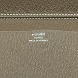 エルメス HERMES アジェンダヴィジョンⅡ B刻印 エトゥープ シルバー金具 シェーブル レディース 手帳カバー