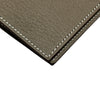 エルメス HERMES アジェンダヴィジョンⅡ B刻印 エトゥープ シルバー金具 シェーブル レディース 手帳カバー