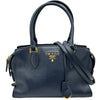 プラダ PRADA 2WAYハンドバッグ 1BA164 ネイビー ゴールド金具 レザー レディース ハンドバッグ