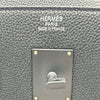 エルメス HERMES オータクロア40 G刻印 ブラック ブラック金具 トゴ レディース ハンドバッグ
