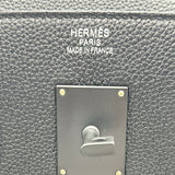 エルメス HERMES オータクロア40 G刻印 ブラック ブラック金具 トゴ レディース ハンドバッグ