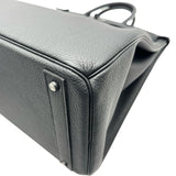 エルメス HERMES オータクロア40 G刻印 ブラック ブラック金具 トゴ レディース ハンドバッグ