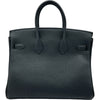 エルメス HERMES バーキン25 G刻印 ブラック シルバー金具 トゴ レディース ハンドバッグ