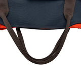 エルメス HERMES サックドパンサージュグルーム Z刻印 ネイビー シルバー金具 トワル レディース ショルダーバッグ
