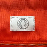 エルメス HERMES サックドパンサージュグルーム Z刻印 ネイビー シルバー金具 トワル レディース ショルダーバッグ