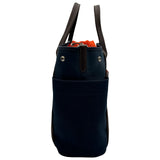 エルメス HERMES サックドパンサージュグルーム Z刻印 ネイビー シルバー金具 トワル レディース ショルダーバッグ