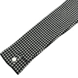 クリスチャン・ディオール Christian Dior ハウンドトゥース切替カシミヤブレンドニットジャケット 644V53A2983 ホワイト ウール レディース その他アウター