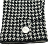 クリスチャン・ディオール Christian Dior ハウンドトゥース切替カシミヤブレンドニットジャケット 644V53A2983 ホワイト ウール レディース その他アウター