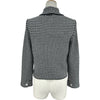 クリスチャン・ディオール Christian Dior ハウンドトゥース切替カシミヤブレンドニットジャケット 644V53A2983 ホワイト ウール レディース その他アウター