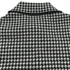 クリスチャン・ディオール Christian Dior ハウンドトゥース切替カシミヤブレンドニットジャケット 644V53A2983 ホワイト ウール レディース その他アウター