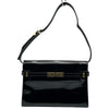 サンローラン SAINT LAURENT マンハッタン ショルダーバッグ 579271 ブラック ゴールド金具 エナメル レディース ショルダーバッグ