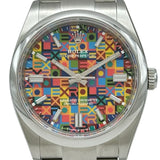 ロレックス ROLEX オイスターパーペチュアル36 126000 ジュビリーモチーフ ステンレススチール 自動巻き メンズ 腕時計