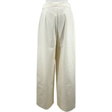マックスマーラ Max Mara ワイドスラックスパンツ 2511781038 クリーム コットン レディース パンツ