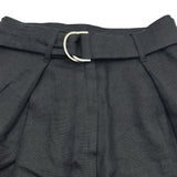 マックスマーラ Max Mara S Max Mara リネンスラックスパンプス 25191311136 ブラック リネン レディース パンツ