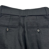 マックスマーラ Max Mara S Max Mara リネンスラックスパンプス 25191311136 ブラック リネン レディース パンツ