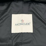 モンクレール MONCLER JANE ダウンベスト ブラック ベロア レディース ダウンベスト