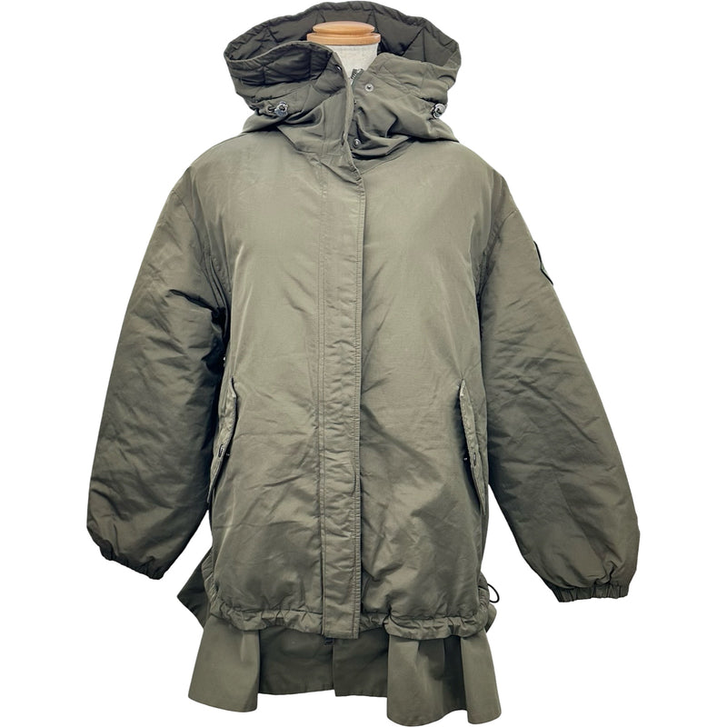 モンクレール MONCLER IRUS ダウンコート カーキ ポリエステル メンズ
