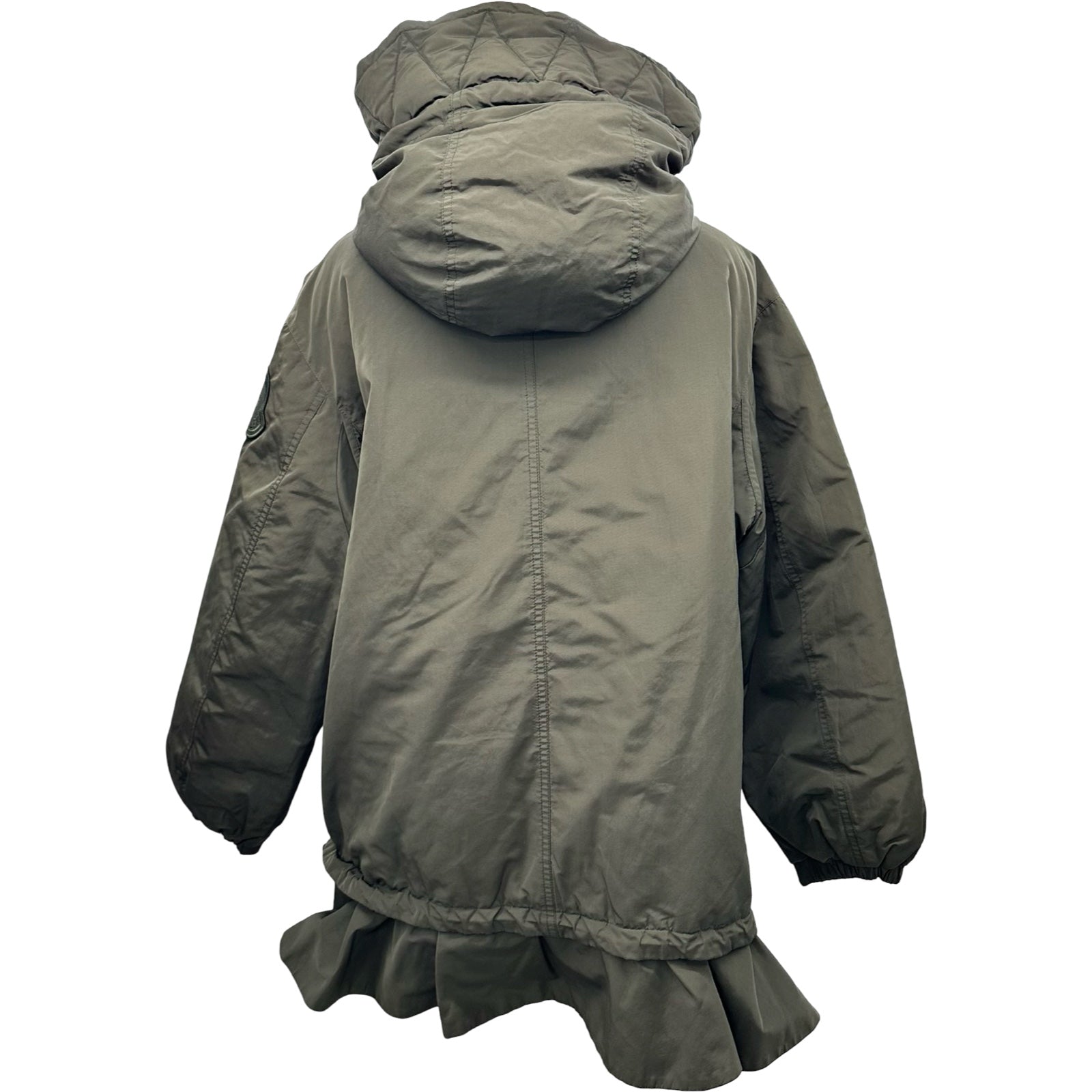 モンクレール MONCLER IRUS ダウンコート カーキ ポリエステル メンズ