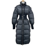 モンクレール MONCLER DUROC ダウンコート ブラック ナイロン レディース その他アウター