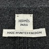 エルメス HERMES セリエボタンカシミヤニットカーディガン グレー カシミヤ レディース その他トップス