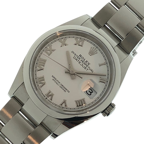 ロレックス ROLEX デイトジャスト36 126200 ホワイト ss メンズ 腕時計
