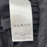 ルイ・ヴィトン LOUIS VUITTON ベルトアシンメトリーワンピース FRDS32 ブラック シルク レディース ワンピース
