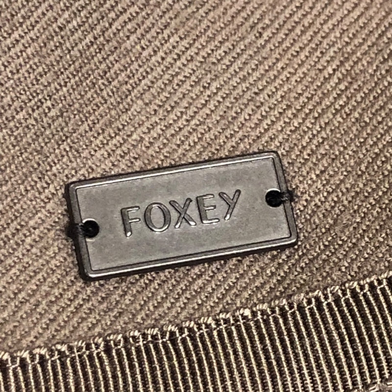 フォクシー FOXEY Cross Lillyキルティングフレアスカート 43043 ブラウン ウール ウール レディース スカート