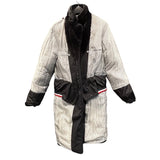 モンクレール MONCLER CHESTER ファーカラーロングダウンコート ブラック ナイロン メンズ その他アウター