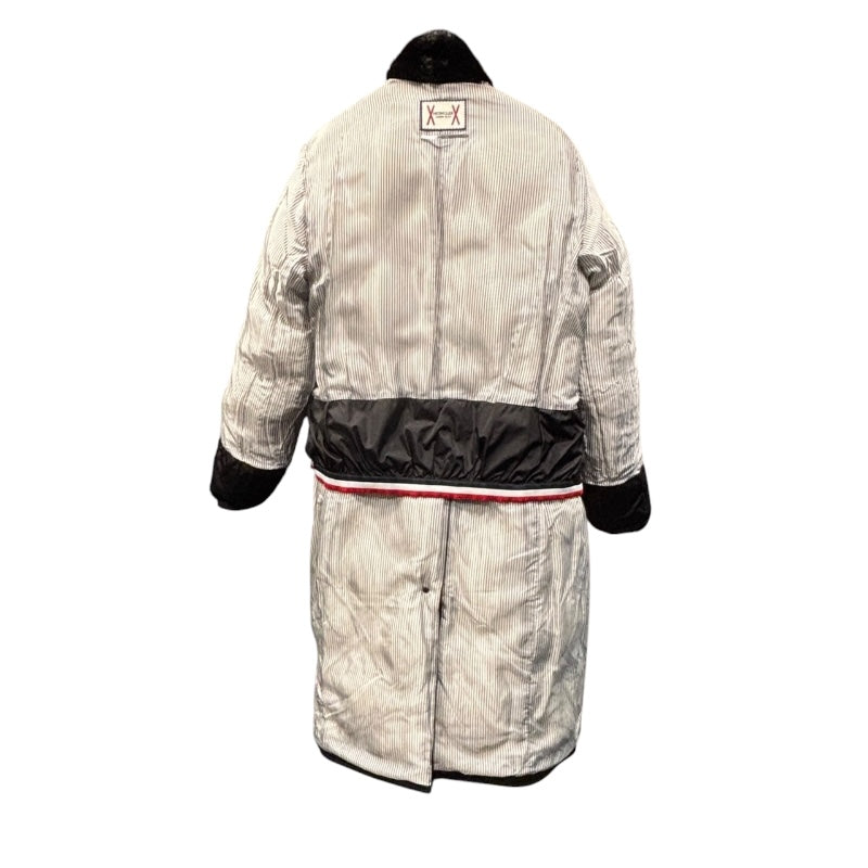 モンクレール MONCLER CHESTER ファーカラーロングダウンコート ブラック ナイロン メンズ その他アウター