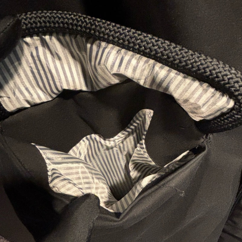 モンクレール MONCLER CHESTER ファーカラーロングダウンコート ブラック ナイロン メンズ その他アウター