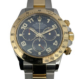 ロレックス ROLEX デイトナ G番 116523 ブルー K18YG/SS 自動巻き メンズ 腕時計