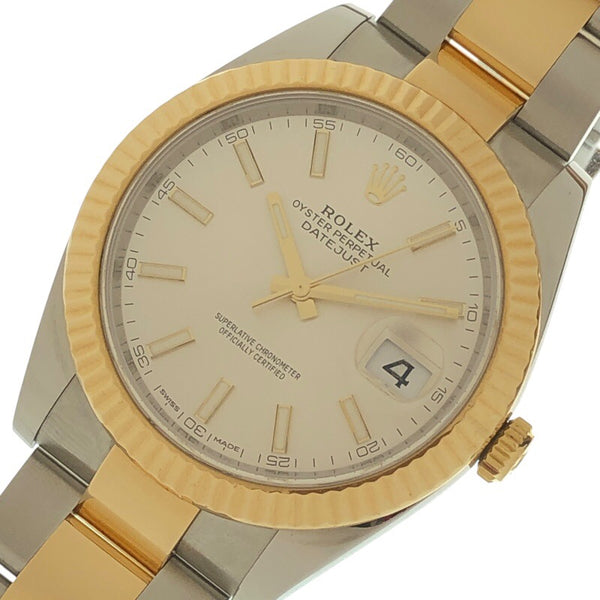 ロレックス ROLEX デイトジャスト41 126333 YG/SS メンズ 腕時計