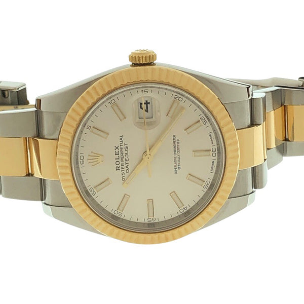 ロレックス ROLEX デイトジャスト41 126333 YG/SS メンズ 腕時計