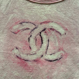 シャネル CHANEL ココマークタイダイTシャツ P34611 ピンク コットン レディース 半袖Ｔシャツ