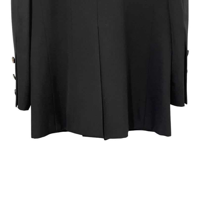 シャネル CHANEL ノーカラーウールジャケット PO5179 ブラック ウール レディース ノーカラージャケット