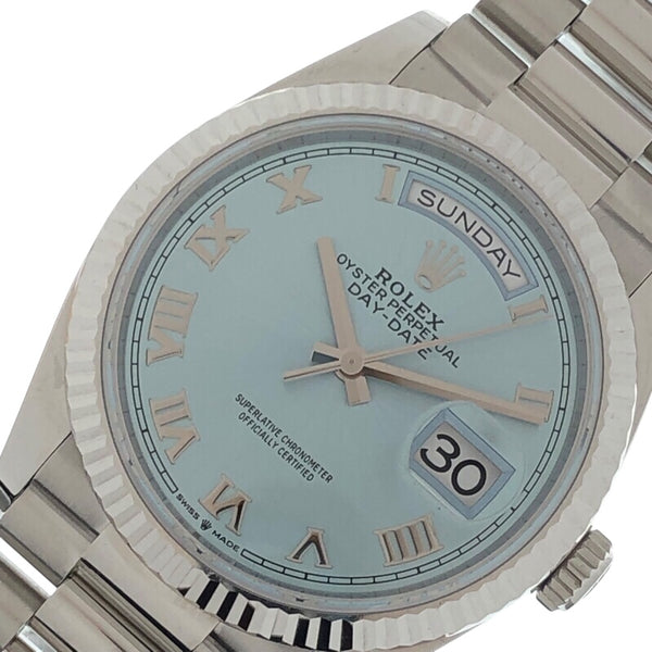 ロレックス ROLEX デイデイト36 128236 Pt メンズ 腕時計
