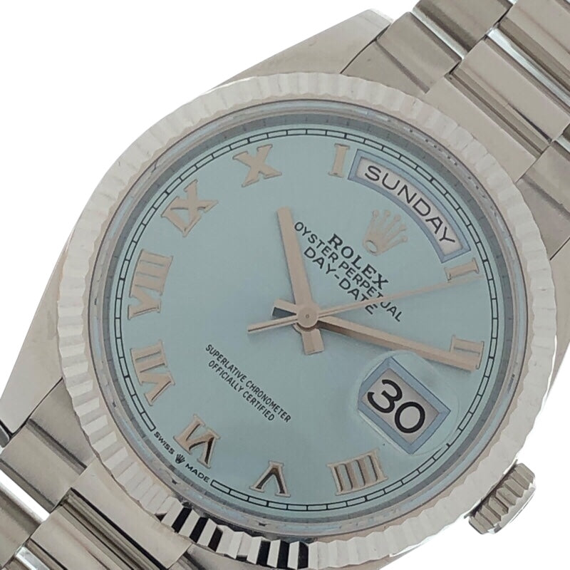 ロレックス ROLEX デイデイト36 128236 Pt メンズ 腕時計