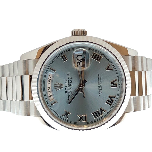 ロレックス ROLEX デイデイト36 128236 Pt メンズ 腕時計