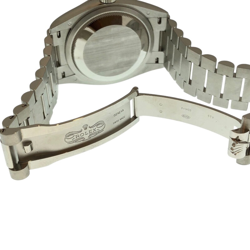 ロレックス ROLEX デイデイト36 128236 Pt メンズ 腕時計