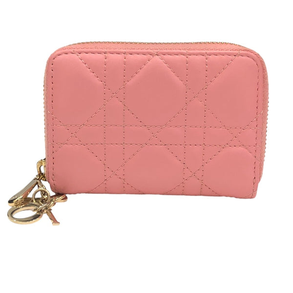 Dior ピンク エナメル コインケース　ladydior クリスチャン・ディオール Christian Dior レディディオール