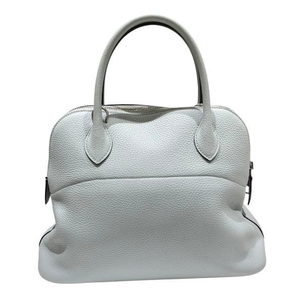 エルメス HERMES ボリード31 Y刻 ブループリュム トリヨン レディース ショルダーバッグ