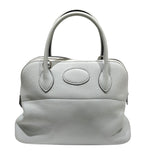 エルメス HERMES ボリード31 Y刻 ブループリュム トリヨン レディース ショルダーバッグ