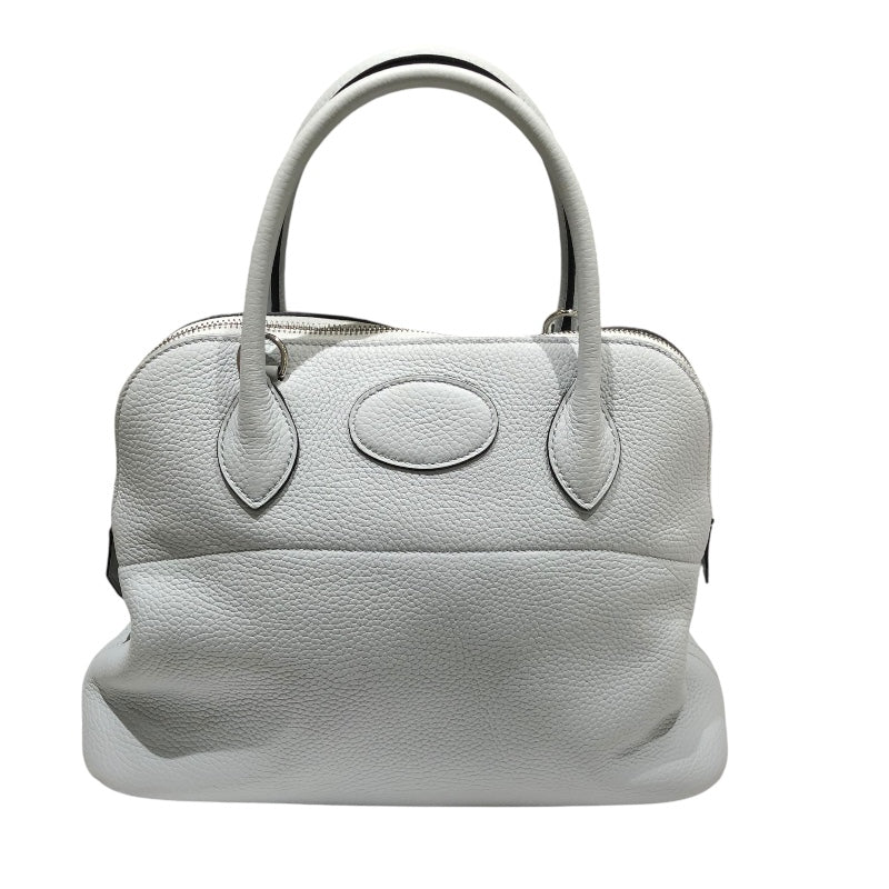 エルメス HERMES ボリード31 Y刻 ブループリュム トリヨン レディース ショルダーバッグ