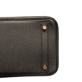 エルメス HERMES バーキン30 □M刻 ブラック　ゴールド金具 トゴ レディース ハンドバッグ
