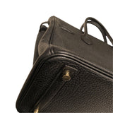 エルメス HERMES バーキン30 □M刻 ブラック　ゴールド金具 トゴ レディース ハンドバッグ